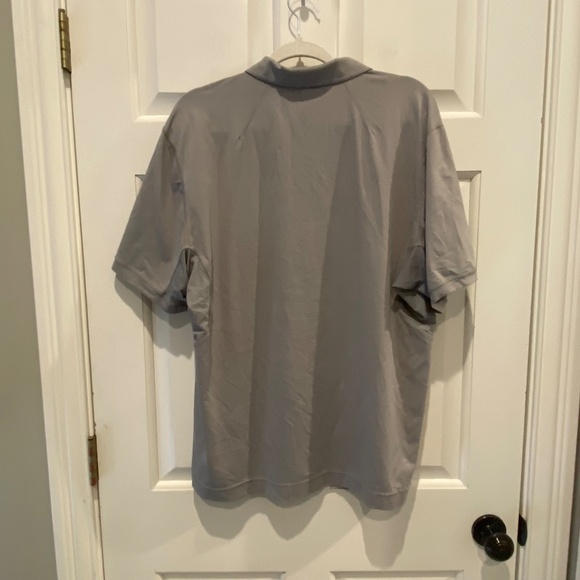 Lululemon Men's Evolution Short-Sleeve Polo Shirt, Grey 16437 - Picture 4 of 12
